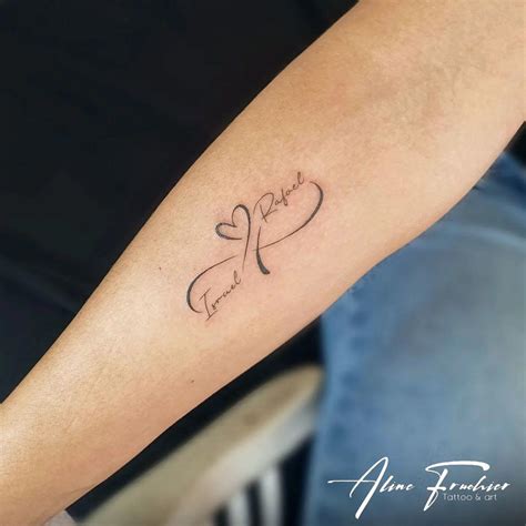 infinitos tatuajes con nombres|15 tatuajes con nombres: pequeños, infinito, hijos